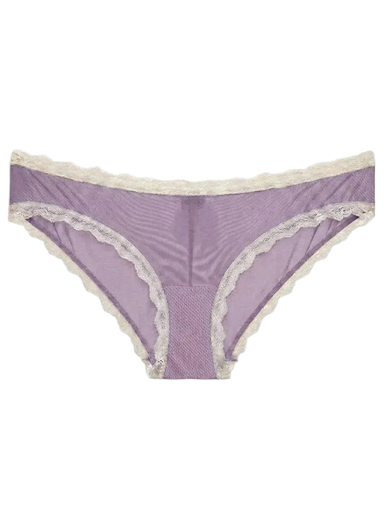 Valentina Hotpant Lavender/White