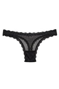 Valentina Low Rider  Thong Black
