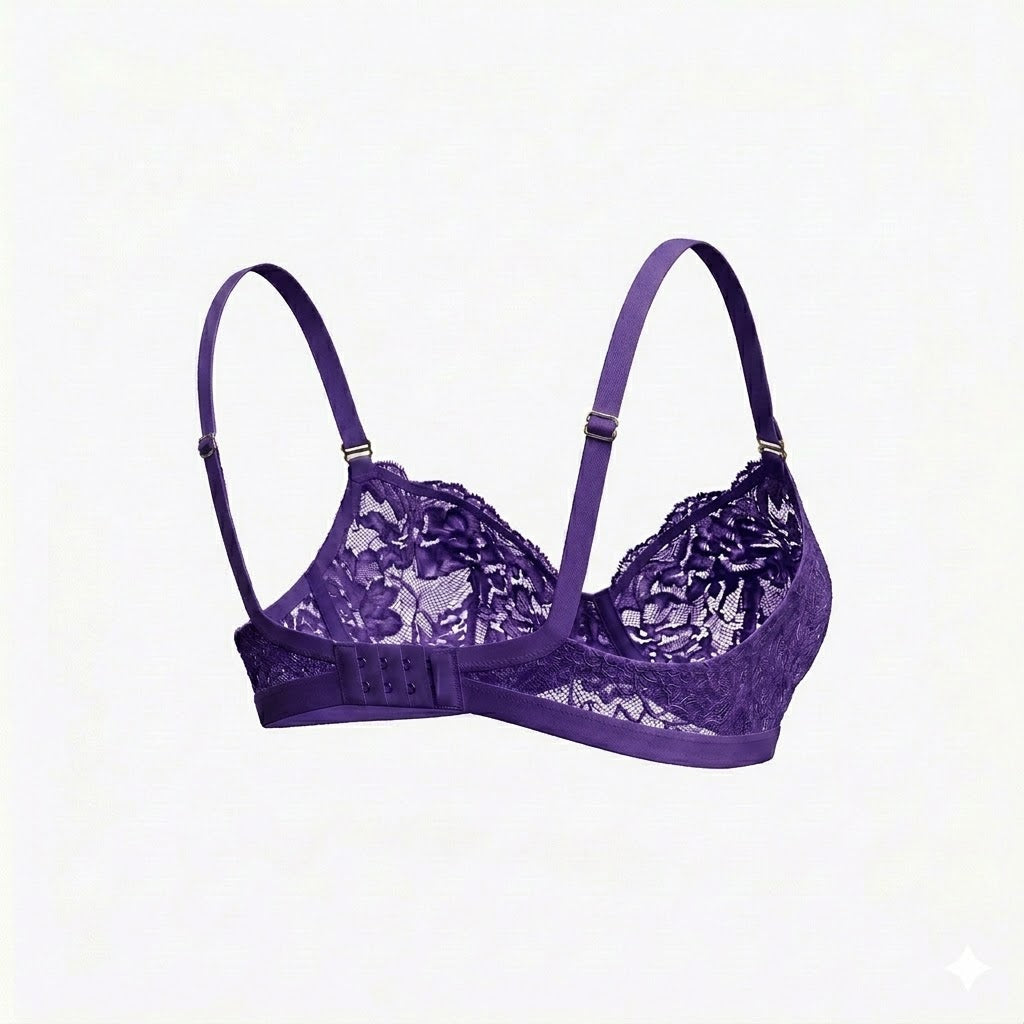 My Way Underwire Bra Royal Purple