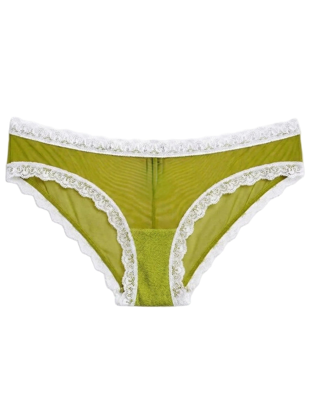Valentina Hotpant Pistacchio/White