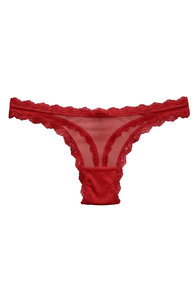 Valentina Low Rider  Thong Tango Red