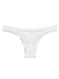 Valentina Low Rider Thong Lucent White