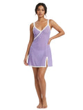 Valentina Chemise Lavender/White