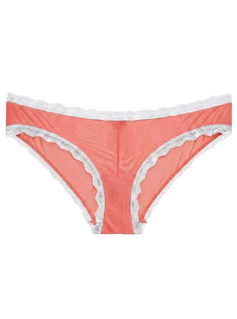 Valentina Hotpant Calypso Coral/White