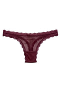 Valentina Low Rider  Thong Beaujolais
