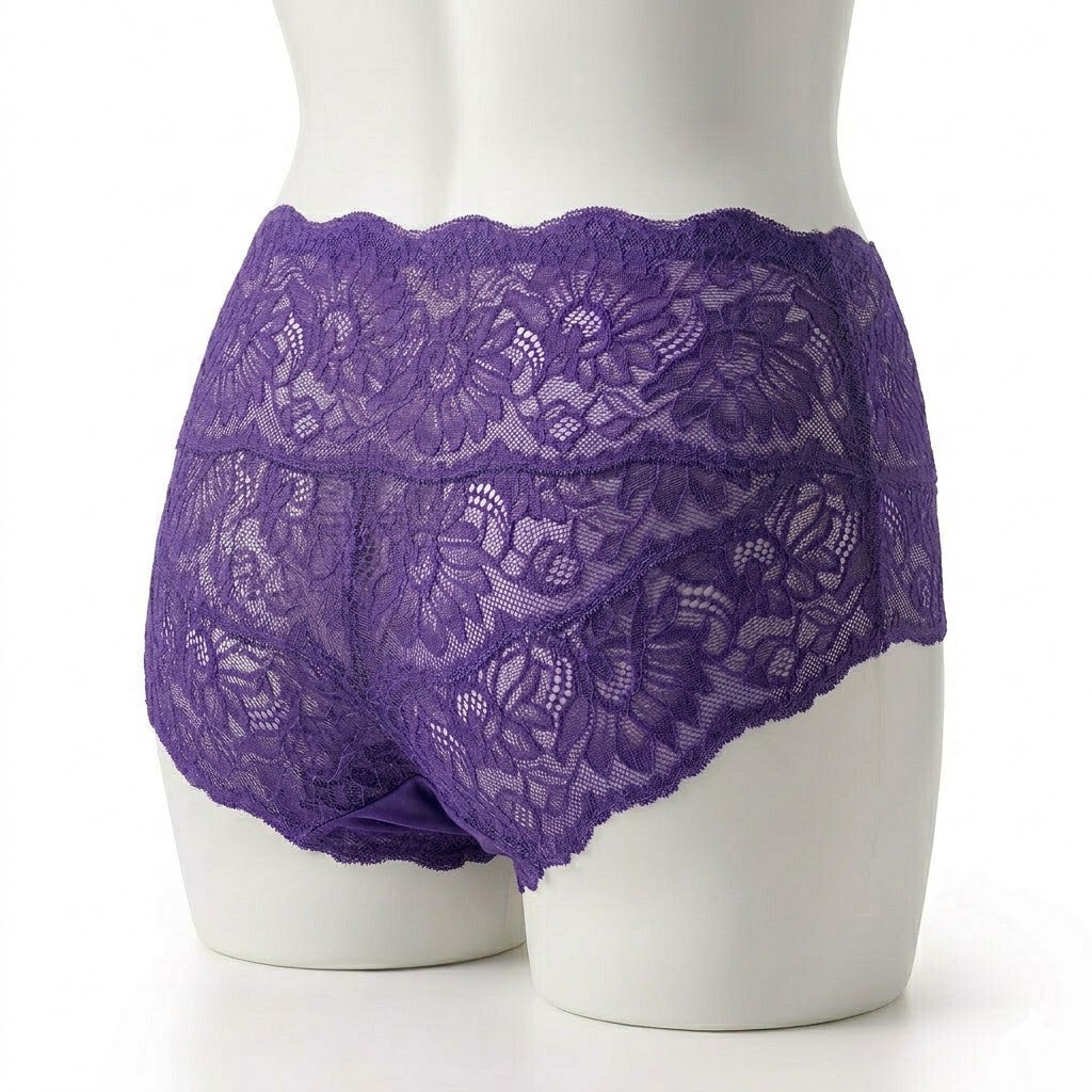 My Way Hi Rise Bikini Royal Purple