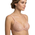 My Way Triangle Bralette Pink Lily
