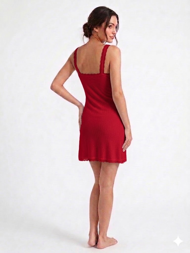 Valentina Chemise Tango Red
