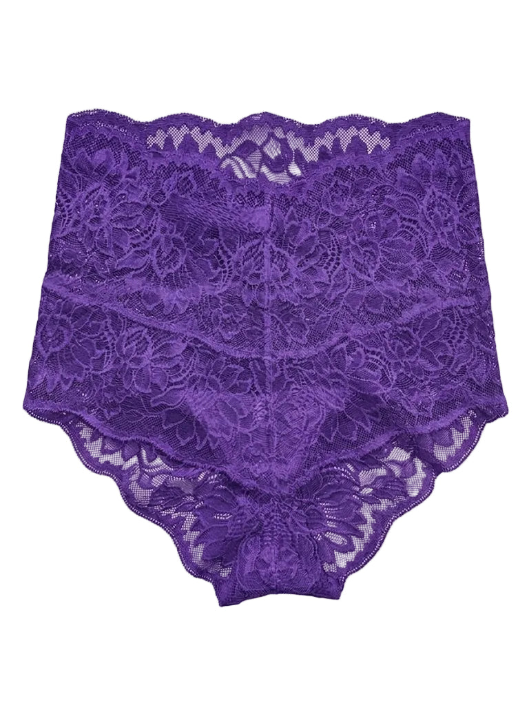 My Way Hi Rise Bikini Royal Purple