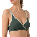 Valentina Cross Bralette Sage/White