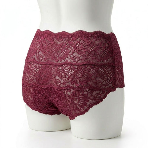 My Way Hi Rise Bikini Beaujolais