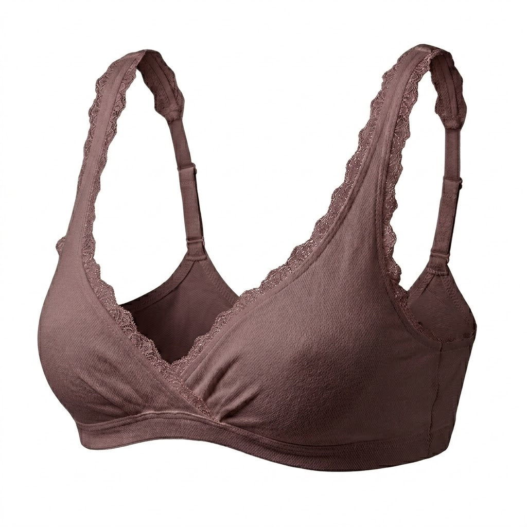 Valentina Cross Bralette Peppercorn