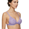 My Way Triangle Bralette Lavender