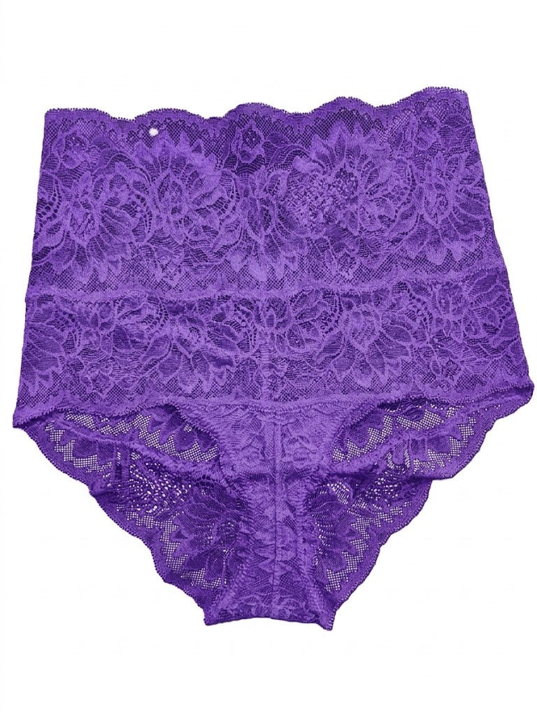 My Way Hi Rise Bikini Royal Purple