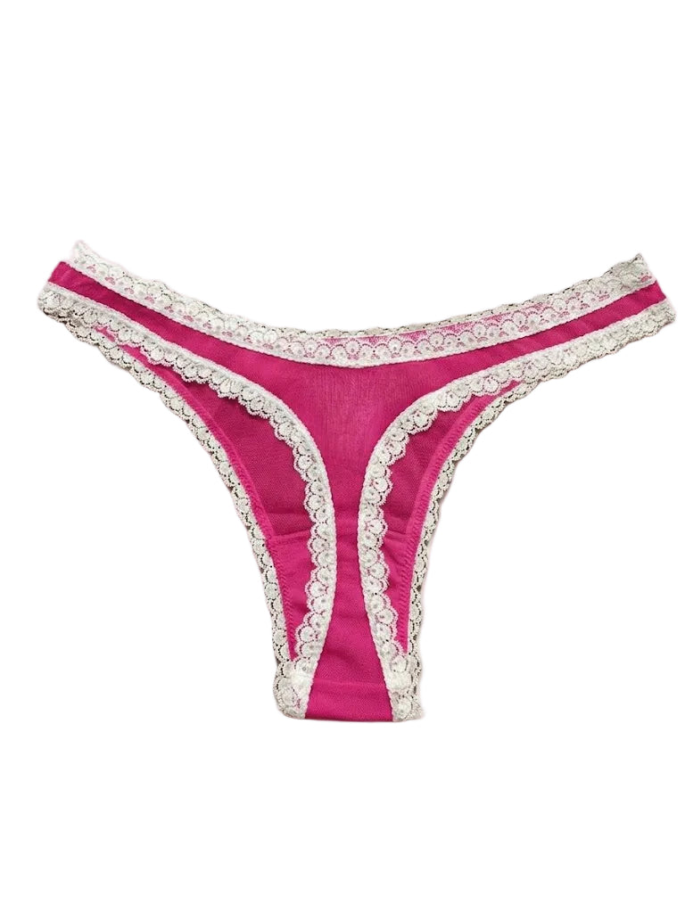 Valentina Low Rider  Thong Fuchsia