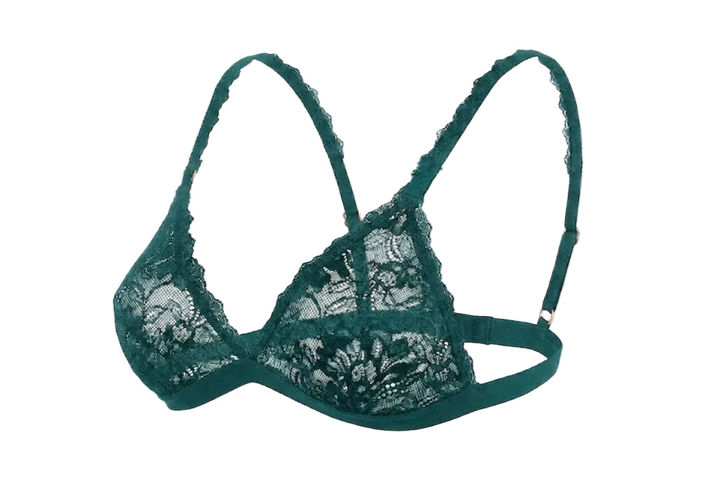 My Way Triangle Bralette North Sea